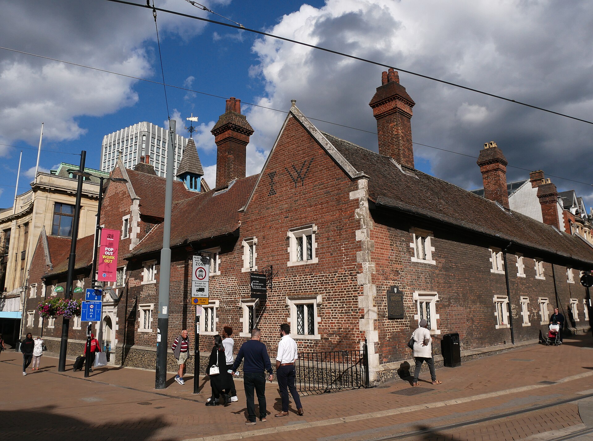 The Whitgift Almshouses on Croydon High Street